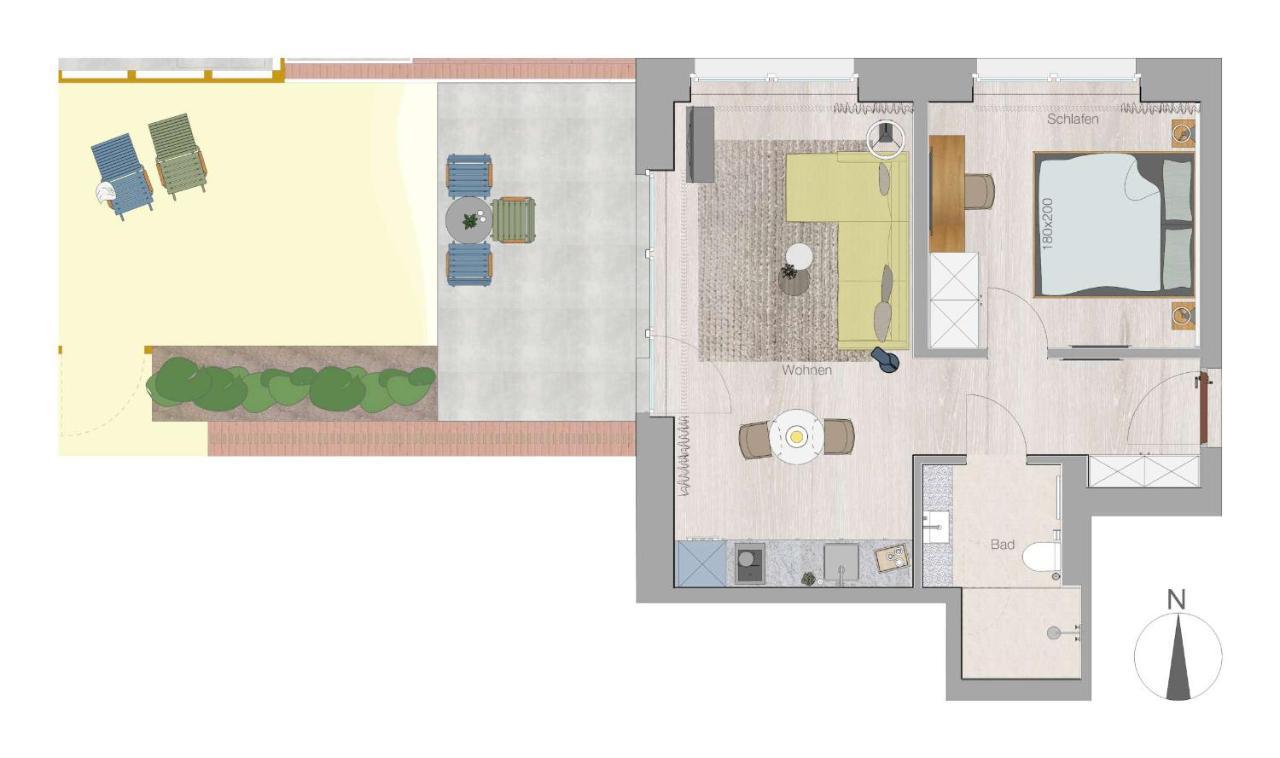 Toewerhus - Wohnung Robbe جويست المظهر الخارجي الصورة